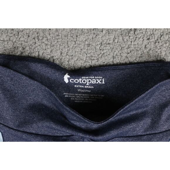 Cotopaxi Leggings Xs Blue Color Block Wazimu Pull On - Picture 3 of 4